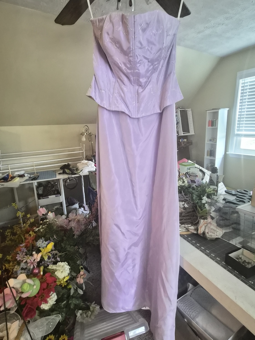 Lavender Jessica McClintok Gunne Sax 2001 Prom Dress